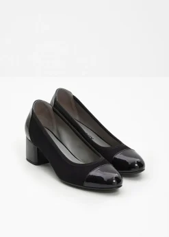 Outlet Zapatos de tacón con tacón ancho Mujer Zapatos De Salón|Novedades